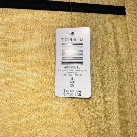 🆕 Torrid light sweater - Picture 4 of 4